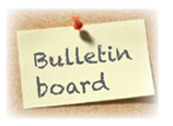 bulletin board